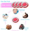 Reusable Eye Gel Pad, Eye Cream Ice Bag, Gel Eye Mask, Alleviate Eye Fatigue, Cool Eye Mask, Hot Compress and Cold Compress, Used for Eye Strain, Smooth Fine Lines and Eye Recovery Surgery (4 pcs)