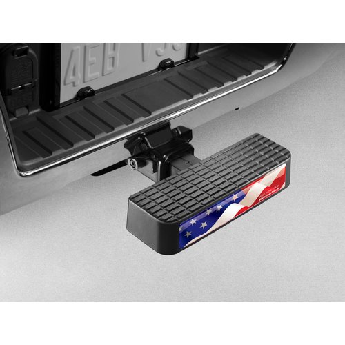 WeatherTech BumpStep USA with Stainless Steel Hitch Pin 8ABS2WHP6