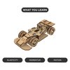 Smartivity Racing Car Toy for Kids 6-14 Years Old I Cool Birthday Gifts Ideas for Boys & Girls | DIY STEM Science Toys for 6,7,8,9,10,11,12,13,14 Years I Wooden Engineering Game