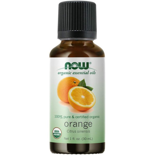 NOW Foods Organic Orange Oil, 1 Fluid Ounce