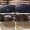 Leather Repair Kit for Furniture, Sofa, Jacket, Car Seats and Purse. Vinyl Repair Kit. Super Easy Instructions to Match Any Color, Restore Any Material, Bonded, Italian, Pleather, Genuine