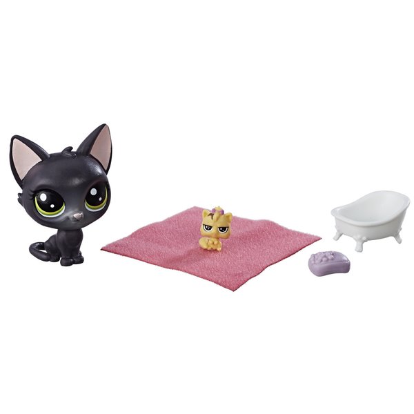Littlest Pet Shop Jade Catkin & Kittylina Scrapper