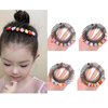 Black Stretchy Full Circles Comb Plastic Circular Hair Comb Stretchy Headband Holder For Women Girls Comb Hair Clips Broken Hair Ar Hair Combs Styling Tools Hair Combs