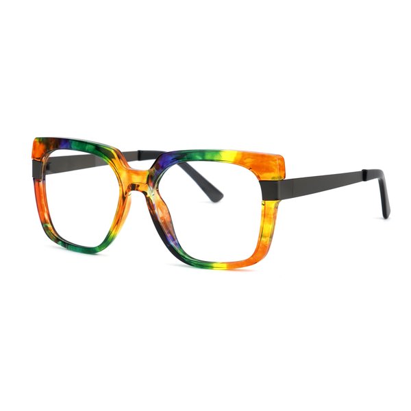 VOOGLAM Oversize Square Blue light Blocking Glasses for Women Anti UV Eyestrain Eyewear Ayomide