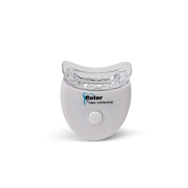 Teeth Whitening LED Light Enhances Tooth Whitening - Combine with Teeth Whitening Gels - Teeth Whitening Pens - & Crest White Strips - Soft Comfort Mouth Tray - Whiter Smile Warranty Included