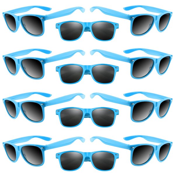 TUPARKA 20 Pack Kids Sunglasses Bulk for Summer Pool Party Favors Birthday Parties Goody Bag Fillers, Blue