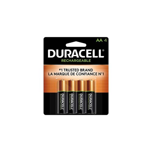 DURNLAA4BCD - Rechargeable StayCharged NiMH Batteries