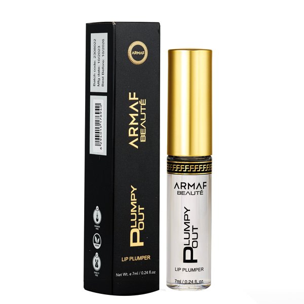 Armaf Beauté Plumpy Pout Lip Plumper - Plumping Lip Gloss, Super Hydrating, 7ml / 0.24 fl.oz