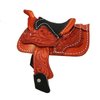 AJ Tack 2 Inch Decorative Western Saddle Red