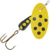 Panther Martin PMSP_6_YB Spotted Teardrop Spinners Fishing Lure - Yellow/Black - 6 (1/4 oz)