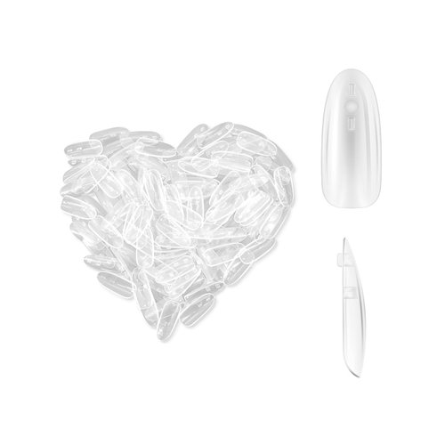 Clear Replacement Nail Tips for C9 C10 Nail Color Display Swatch Book (Transparent)