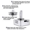 Sinoparcel D5S HID Headlight Bulb with Integrated Ballast - 6000K 35W Xenon Replacement High Low Beam Bulb - Pack of 1