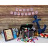 RICHNESS Pirate Treasure Jewels Jumbo Bling Diamonds Multi-Colored Treasure for Pirate Party Pack of 80pcs