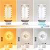 winshine G9 LED Bulb T4 Chandelier Light Bulbs 5000K Daylight, 4W (40W Halogen Replacement) G9 Bi Pin Ceramic Base, 120V AC 360°Beam Angle for, Barthroom Lamp, Crystal Wall Lamp Not-Dimmable 6 Pack