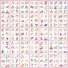 Partywind 408 Styles Glow Temporary Tattoos for Girls, 68 Sheets Luminous Tattoo Stickers for Kids Goodie Bag Stuffers, Party Supplies Favors Decorations, Birthday Games for Children