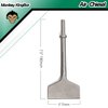 Monkey King Bar-(3" X 7.5") Pneumatic Chisel Air Chisel-0.41in Shank- Metalworking Chisels Accessories Floor Scraper Chisel-Pneumatic Hammers Bits