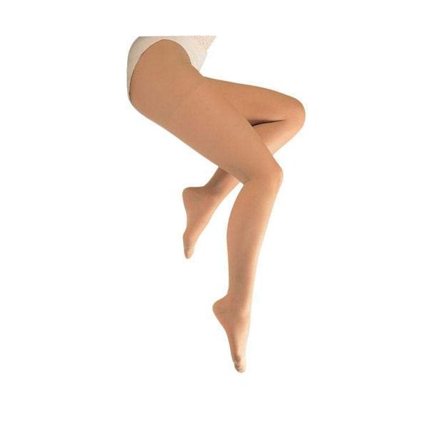 Blue Jay An Elite Healthcare Brand Complete Medical Legwear - Light Weight, Firm Support , Queen Closed Toe Pantyhose, Luxurious and Fashionable Appearance Stocking |1 Pounds, 15-20 mmHg (Beige)