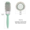EAGLE FORTRESS Professional Round Hair Brush for Blow Drying with Ion + Ceramic, Innovative Bristle Combination Round Brush for Professional Styling Blowing Out at Home (1.7in)