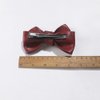 4 Pieces PU-leather Hair Bow Clip Bow Hair Clips Hair Bow Alligator Clips Bow Hair Barrettes Handmade Knot Bow Barrettes Hair Pin Hair Bows Barrette Hair Accessories for Women