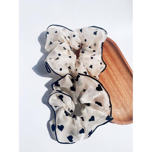2psc Chiffon Hair Scrunchies, For Thick Curly Hair Accessories,Soft Ropes Ponytail Holder No Hurt Your Hair Soft Hair Ties, for Women Hair Accessories Decorations