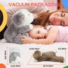 BELLOCHIDDO 15.7 inch Plush Toys, Cute Dog Stuffed Animals Shape Big Hugging Pillow Soft Toy, Super Soft Cartoon Toy Gifts for Bedding Kawaii Pillow （Brown）