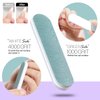 FANDAMEI Mini Nail Buffers and Files, 20 Count Mini Sponge Nail Buffer Block, 1PCS 100/180 Nail File and 1PCS 1000/4000 Nail Polishing Buffer. Professional Nail Buffer File Tools Kit for Nail Care