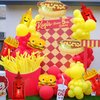BBQ Party Balloons,5Pcs Food Themed Foil Balloons Hot Dog Hamburger Ketchup French fries Mustard Bottle for Picnic Snacks Baby Shower Birthday Party Decorations Supplies