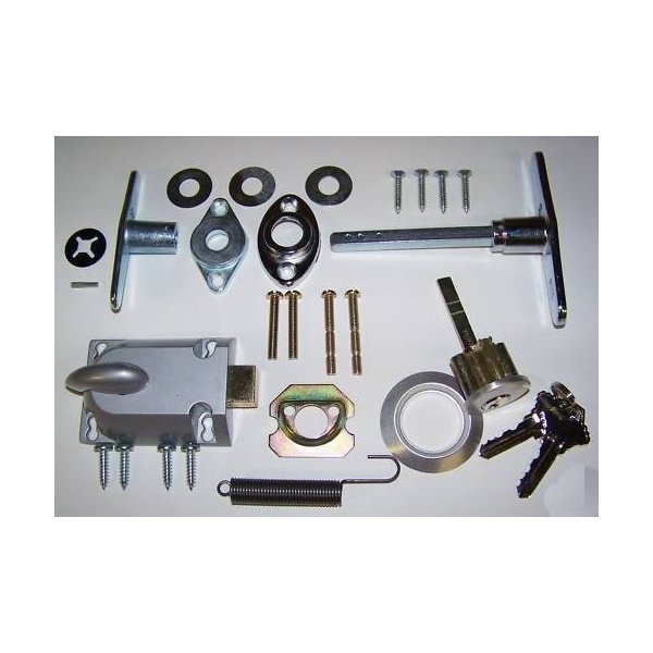 Building & Hardware Garage Door Lock Cylinder & T Handle Kit