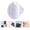 Beaupretty Eyelash Extension Hand Plate Lash Holder Eyelash Extension Pallet Eyelashes Stand Holder with Adjustable Wrist Strap for Makeup Eyelash Extension
