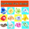 Cloud Slime Kit 12 Pack, Two-Toned Slime Putty Toy, with Strawberries, Lemon, Ice Cream Slime Accessories, Soft & Non-Sticky, Cute Slime Toy for Kids, Girls Boys Party Fun Stress Relief Toys