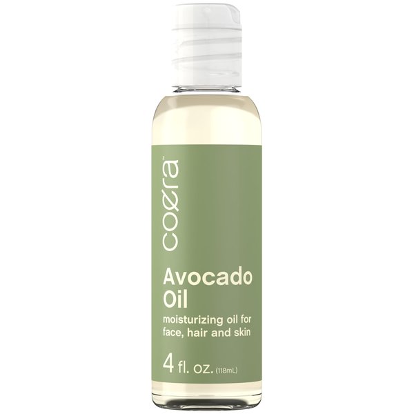 Avocado Oil | 4 fl oz | Moisturizing Oil for Face, Hair, Skin and Nails | Free of Parabens, SLS, & Fragrances