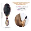 Wet Brush Hair Brush Original Detangler with Ultra-Soft Bristles for Women, Men and Kids, Gentle Detangle for Wet or Dry Hair- Hair's Cupid