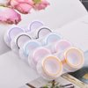 KISEER 15 Pack Clear Cute Contact Lens Case Box Holder Container Storage Kit