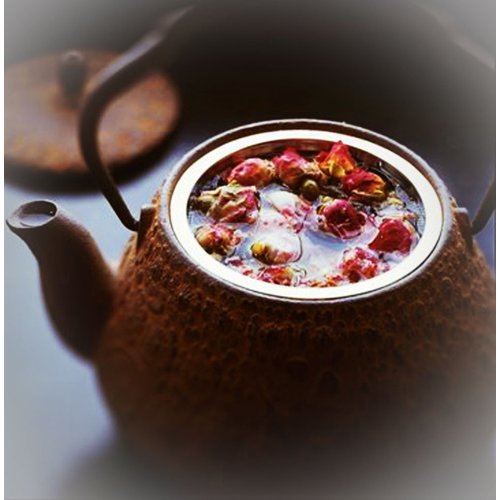China Black Tea with Pink Rose Buds from the SpecialTea Collection by Merchant Spice Co.