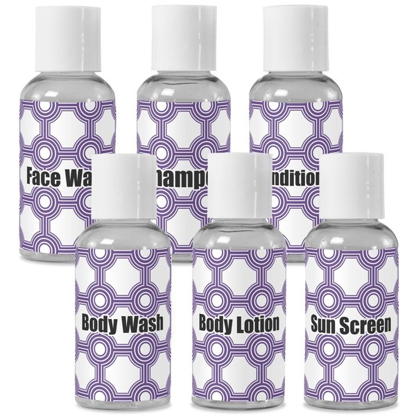 YouCustomizeIt Personalized Connected Circles Travel Bottles