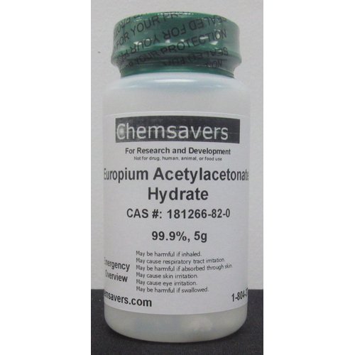 Europium Acetylacetonate Hydrate, 99.9%, 5g
