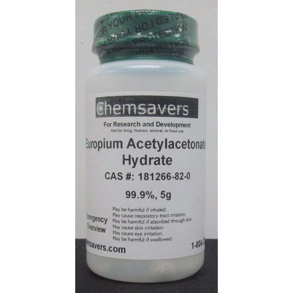 Europium Acetylacetonate Hydrate, 99.9%, 5g