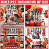Ninja Birthday Party Decorations Ninja Happy Birthday Banner Ninja Cupake Topper Balloons Baby Shower Party Decoration Supplies