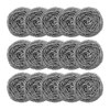 KTOJOY 6 Pack Stainless Steel Wool Scrubber, Scrubbing Scouring Pad, Steel Wool Scrubber for Kitchens, Bathroom and More