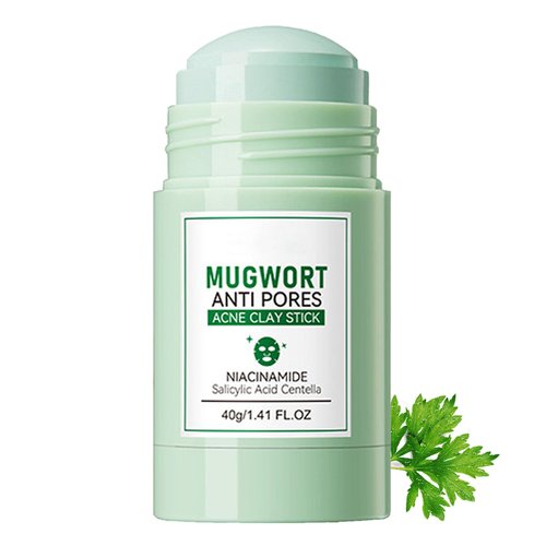 ARTCHIDATE mugwort clay mask - mugwort mask - clay masks for face - face clay mask for women - face mud mask