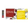 Hurraw! Cherry & Lemon Lip Balm: Plastic-Free with new cardboard push-up tube. Certified Organic, 100% Natural Origin, Vegan, and Cruelty Free. Gluten Free. Bee, Shea, Soy and Palm Free. Made in USA