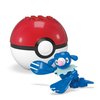 MEGA Pokémon Popplio Building Toy Kit, Poseable Action Figure (24 Pieces) for Kids