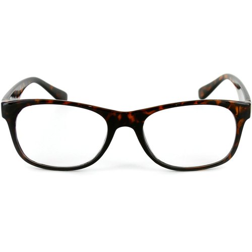 Aloha Eyewear Wall Street Professional Series Square Reading Glasses with Rounded Lenses for Men (Tortoise +1.75)