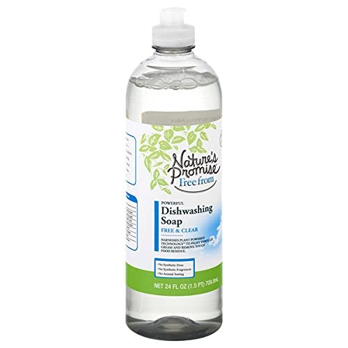 Nature's Promise Liquid Dish Detergent Free and Clear Soap - 24 Fl. Oz.