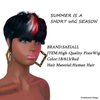 SAEIALL Pixie Cut Wig Human Hair Wigs 180% Density Pixie Bowl Cut Wig Natural Black Red 613 Blonde Color Short Layered Pixie Wigs for Black Women Full Machine Made Wigs (1B/613/Red)