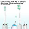 Aoremon Replacement Toothbrush Heads for Philips Sonicare Electric Toothbrush Model Compatible with Sonicare ProtectiveClean C2 4100 5100 Replacement Brush Heads, 10 Pack