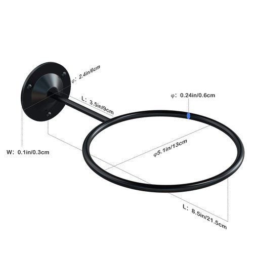 S SUCHEK Basketball Holder Wall Mount, Ball Holder Wall Mount, Ball Display Wall Storage for Basketball, Soccer Ball, Volleyball, Football, Rugby(4 Pieces, Black)