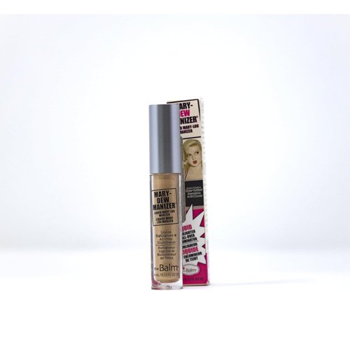 theBalm Mary-Dew Manizer Liquid Highlighter, All-Over Illuminator, Easily Blendable