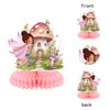 ZWYANG 9pcs Fairy Honeycomb Centerpieces Table BirthdayDecorations, Fairy Birthday Party Supplies Decorations for Baby Shower