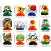 12 Pieces Sports Themed Birthday Party Supplies Sports Centerpieces for Kids 3D Football Soccer Baseball Basketball Softball Honeycomb Centerpieces Ball Party Decoration for Boys Kids